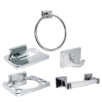 KIT 5 PIEZAS ACCESORIOS BAÑO MOSSINI