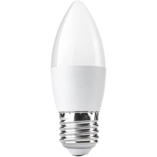 AMPOLLETA LED VELA 5,5W (40W) E-27 LUZ CALIDA