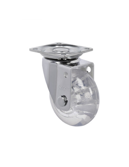 RUEDA SILICONA 35MM S/FRENO 30KG APROX.